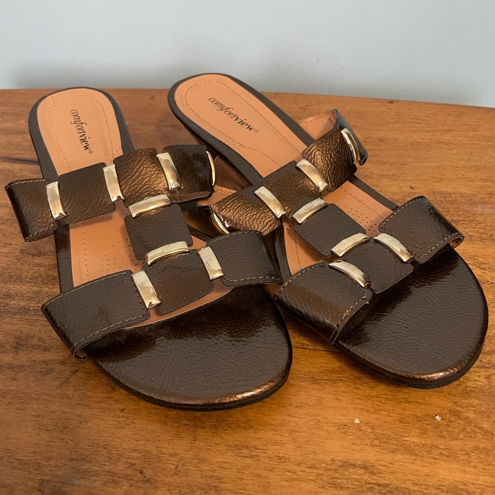 Comfortview Women's Sandals Size 10